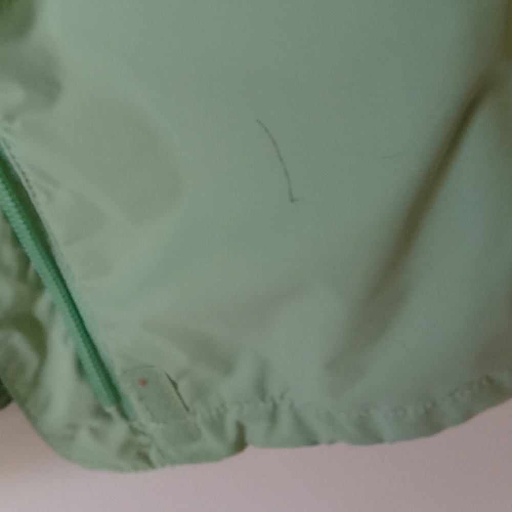Columbia Kids Mint Green Hooded Jacket Zipper Pockets - Picture 10 of 11